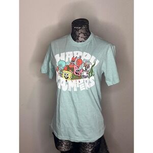 Vintage 2001 Spongebob Nickelodeon T Shirt Size Medium